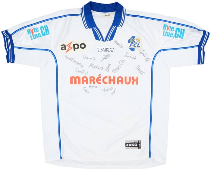 2002-03 Luzern Home Shirt Hauser #60 - 8/10 - (XL)