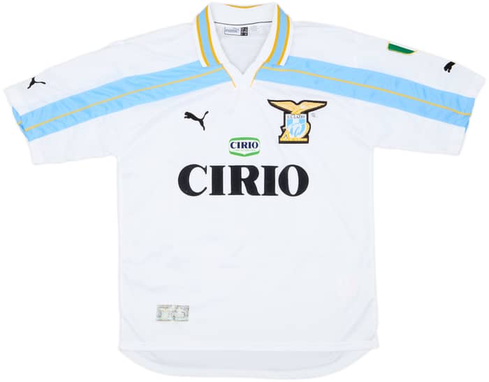 1999-00 Lazio Centenary Home Shirt Nedved #18 - 8/10 - (S)