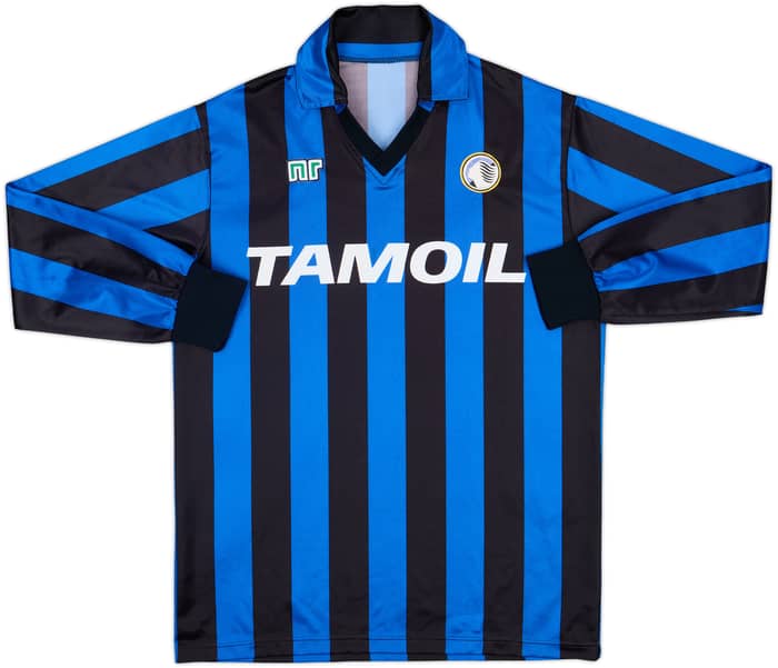 1990-91 Atalanta Home L/S Shirt #6 - 5/10 - (L)