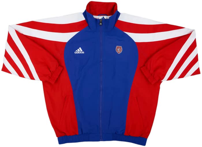 2000 Czech Republic Olympics adidas Track Jacket - 10/10 - (L/XL)