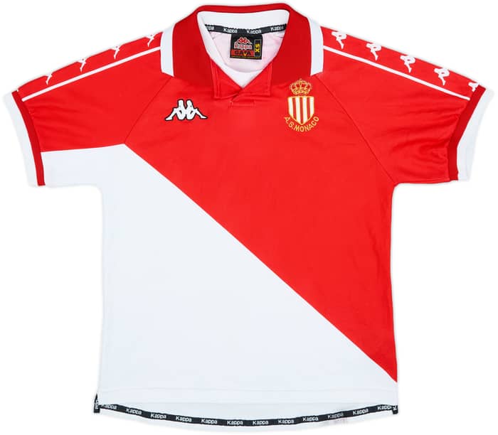 2000-01 Monaco Home Shirt - 8/10 - (XS)