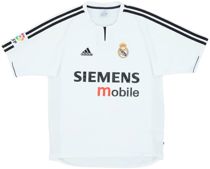 2003-04 Real Madrid Home Shirt - 4/10 - (S)
