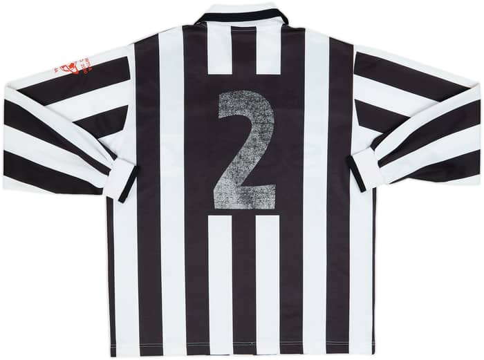 1995-97 Juventus Home L/S Shirt #2 - 5/10 - (M)