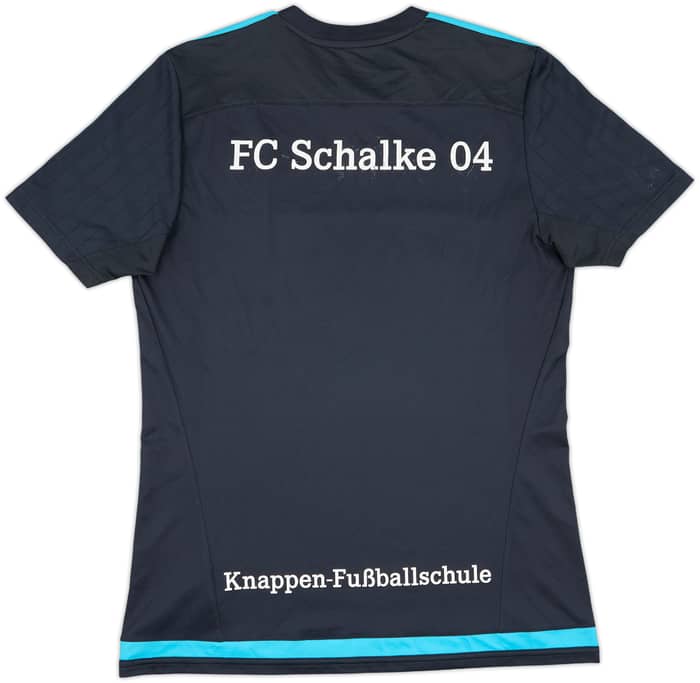 2015-16 Schalke adizero Training Shirt - 5/10 - (M)