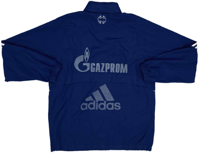 2007-08 Schalke adidas Hooded Rain Jacket - 3/10 - (M)