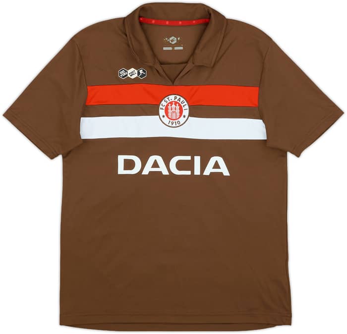 2009-10 St Pauli Home Shirt Hennings #7 - 6/10 - (L.Boys)