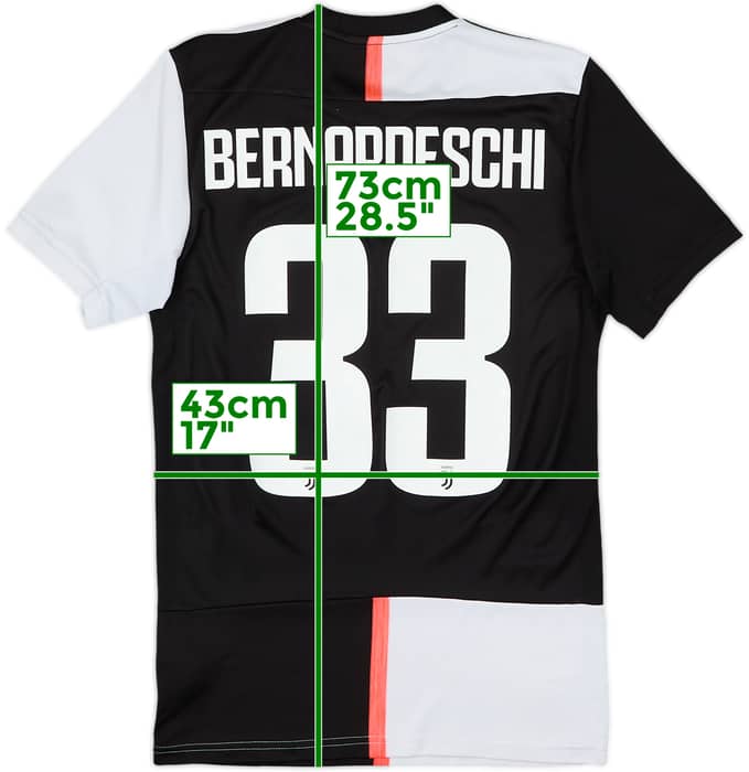 2019-20 Juventus Home Shirt Bernardeschi #33 - 6/10 - (XS)