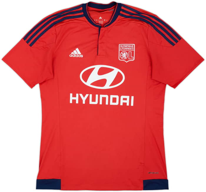 2015-16 Lyon Away Shirt Lacazette #10 - 6/10 - (M)