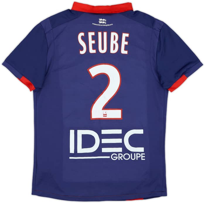 2016-17 Caen Home Shirt Seube #2 - 3/10 - (S)