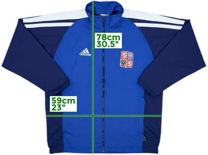 2000 Czech Republic adidas Olympics Jacket - 6/10 - (M)