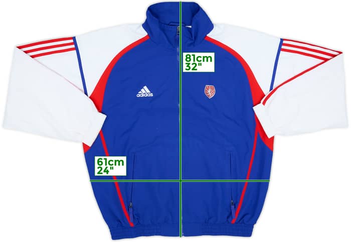 2004 Czech Republic Olympics adidas Track Jacket - 8/10 - (L)