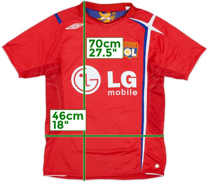 2006-07 Lyon Away Shirt - 4/10 - (S)