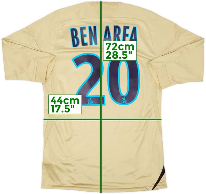 2008-09 Olympique Marseille Third Shirt Ben Arfa #20 - 7/10 - (S)