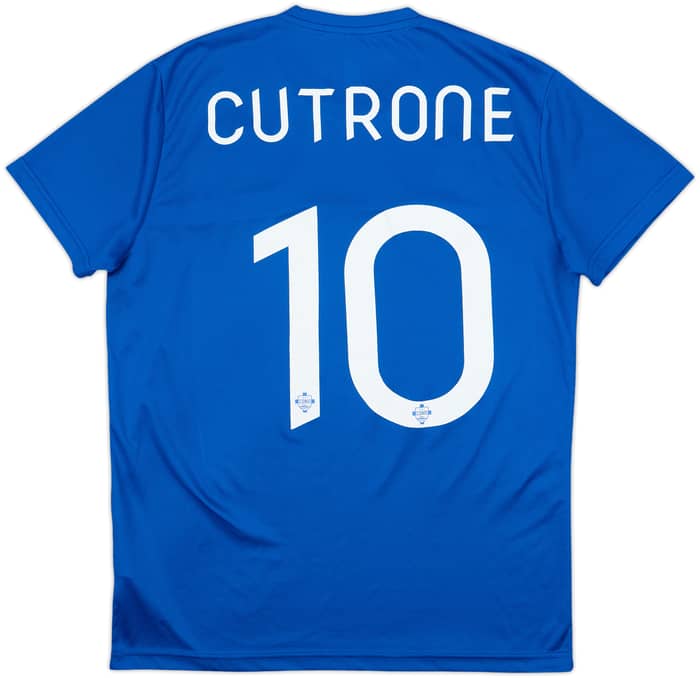 2023-24 Como Errea Training Shirt Cutrone #10 - 7/10 - (M)