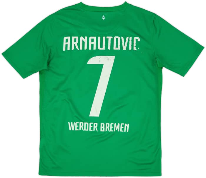 2011-12 Werder Bremen Home Shirt Arnautovic #7 - 4/10 - (XL.Boys)