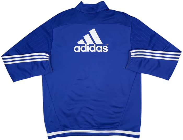 2015-16 Chelsea adidas 1/4 Zip Drill Top - 8/10 - (L)