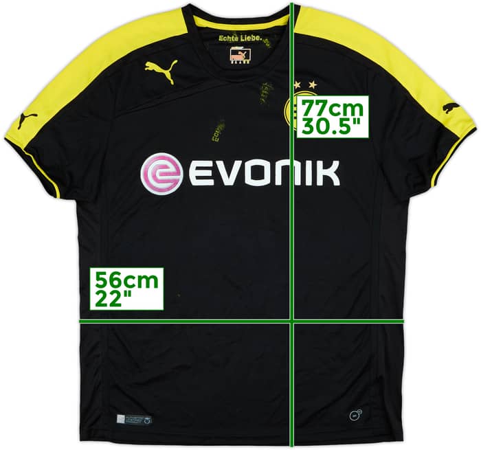 2013-14 Borussia Dortmund Away Shirt - 4/10 - (XL)