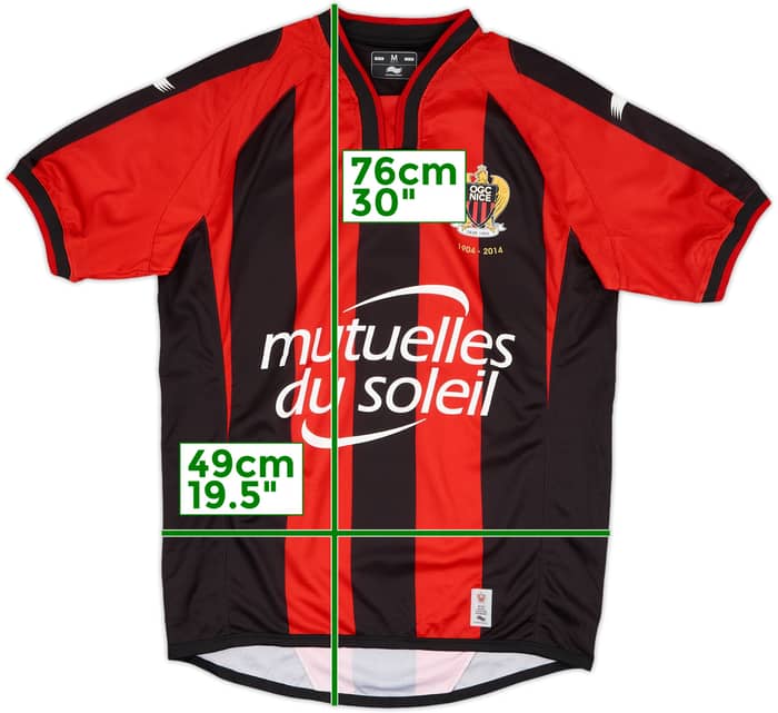 2014-15 Nice Home Shirt - 8/10 - (M)