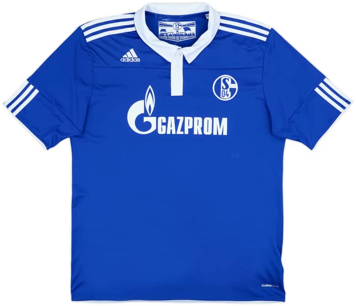 2010-12 Schalke Home Shirt #1 - 9/10 - (XL)