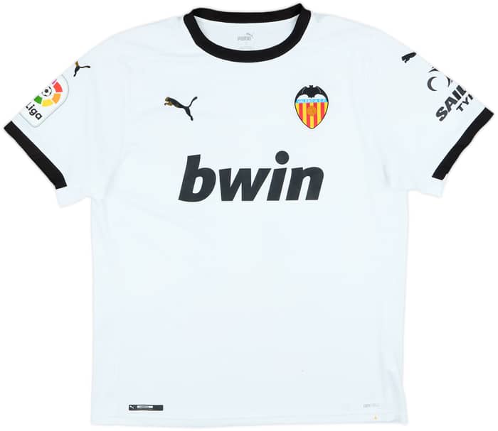 2020-21 Valencia Home Shirt Cutrone #11 - 7/10 - (L)