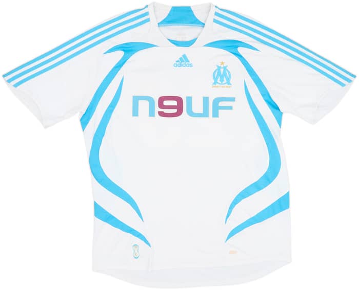 2007-08 Olympique Marseille Home Shirt Valbuena #28 - 7/10 - (L)