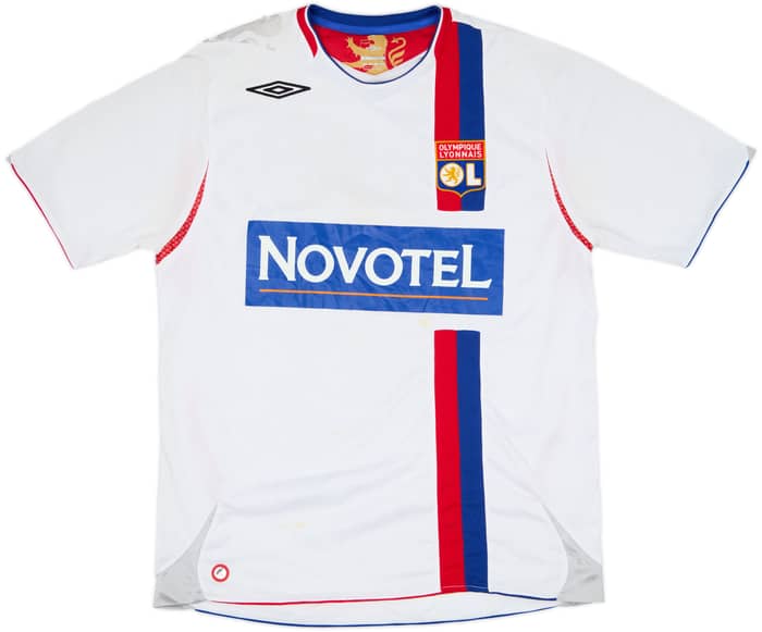 2006-07 Lyon Home Shirt - 4/10 - (L)