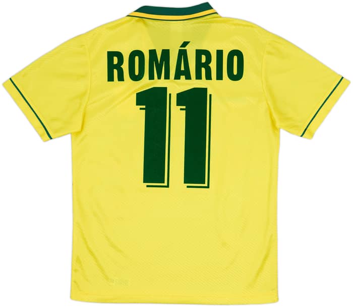 1994 Brazil Home Shirt Romario #11 - 8/10 - (M)