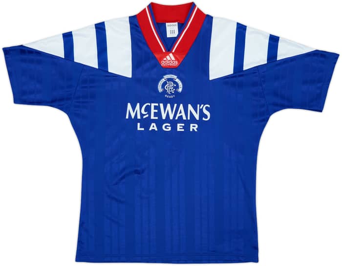1992-94 Rangers Home Shirt - 8/10 - (M)