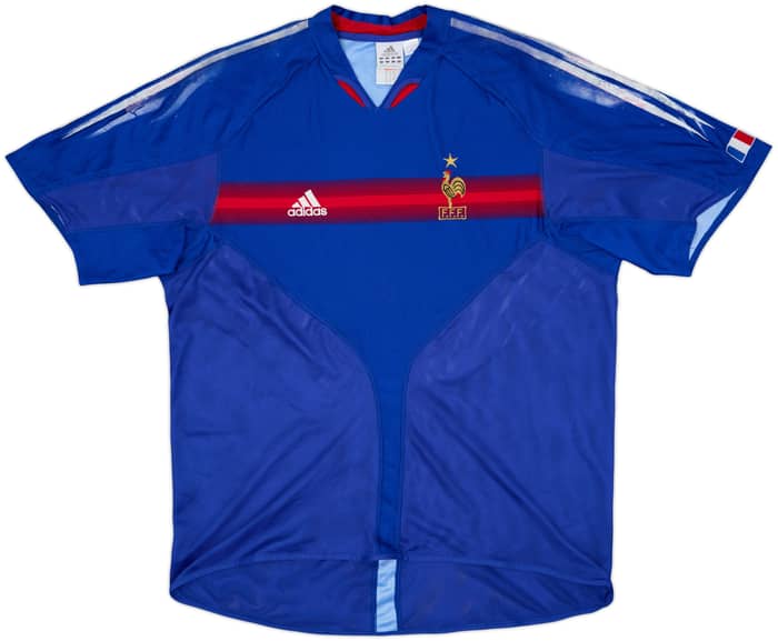 2004-06 France Home Shirt - 4/10 - (XL)