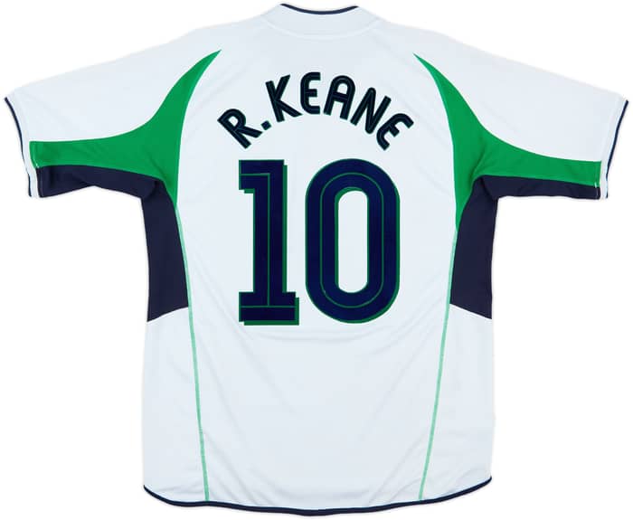 2002-03 Ireland Away Shirt R.Keane #10 - 8/10 - (L)