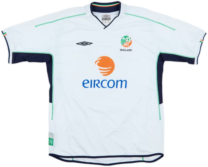 2002-03 Ireland Away Shirt R.Keane #10 - 8/10 - (L)