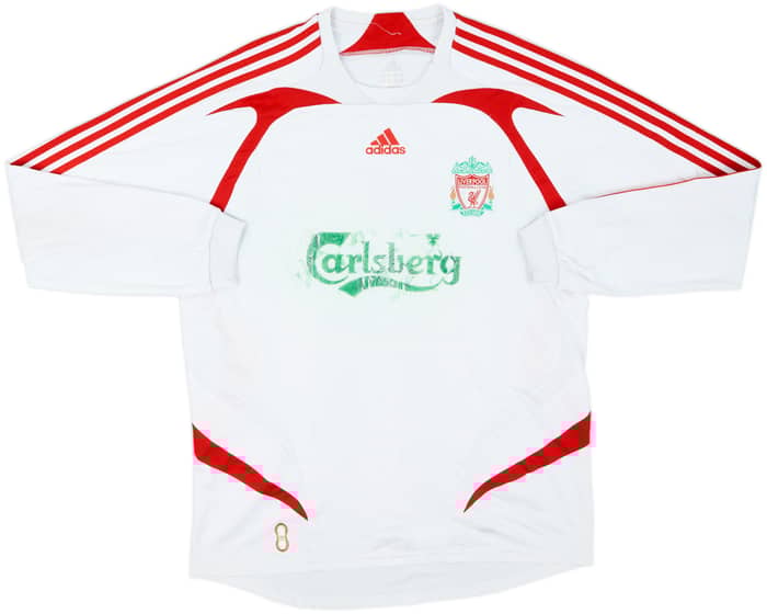 2007-08 Liverpool Away L/S Shirt Carragher #23 - 3/10 - (L)