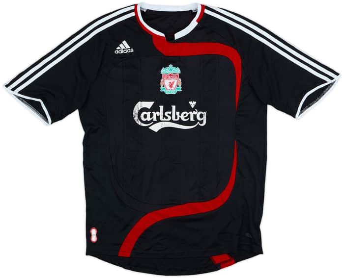 2007-08 Liverpool Third Shirt Riise #6 - 3/10 - (M)