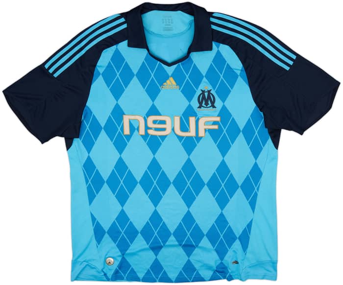 2008-09 Olympique Marseille Away Shirt Ben Arfa #20 - 8/10 - (XL)