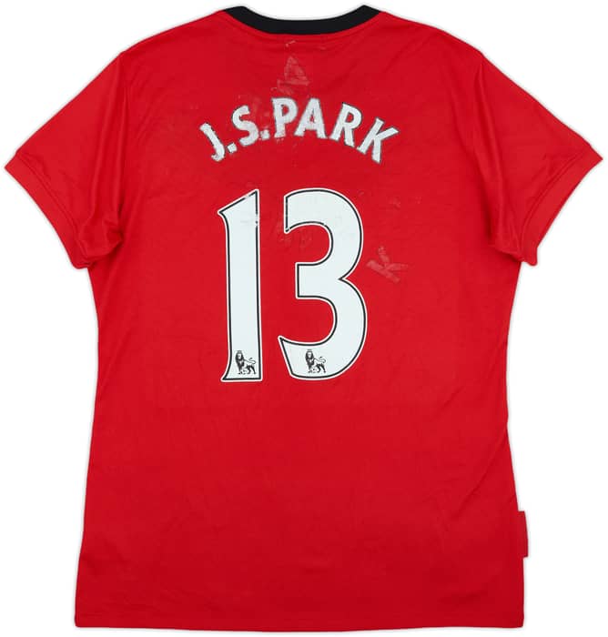 2009-10 Manchester United Home Shirt J.S.Park - 4/10 - (Women's XL)