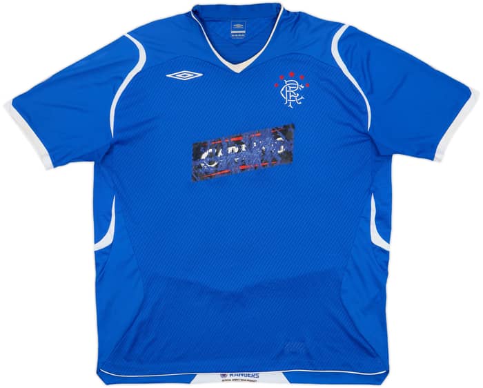 2008-09 Rangers Home Shirt - 4/10 - (XXL)