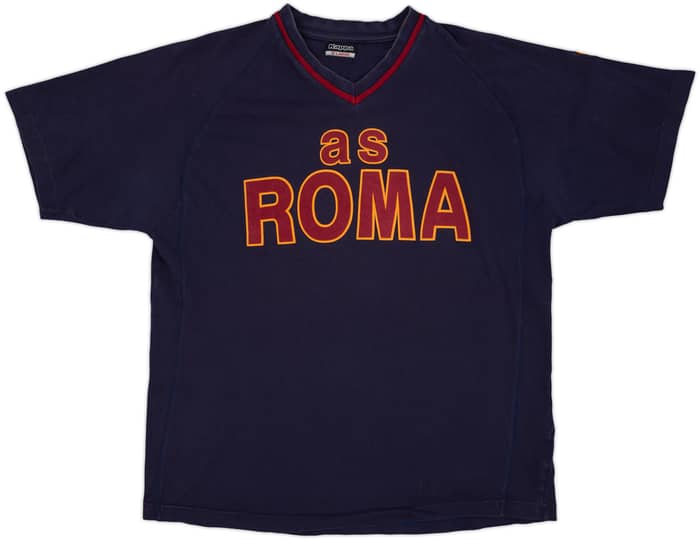 2002-03 Roma Kappa Cotton Tee - 8/10 - (XL)