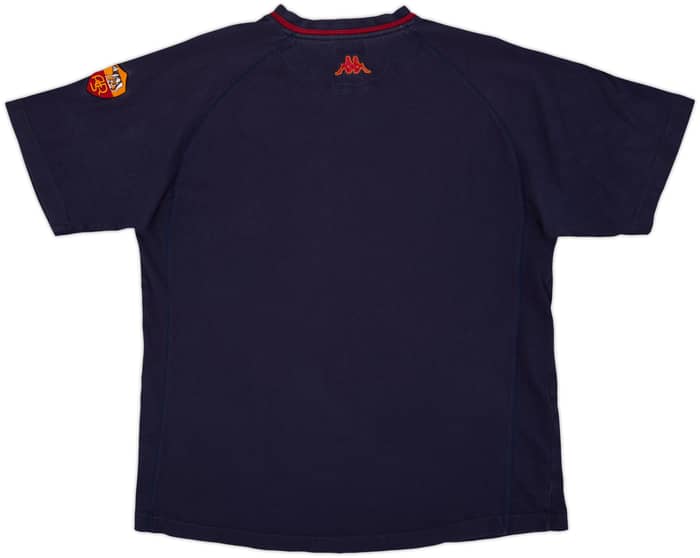 2002-03 Roma Kappa Cotton Tee - 8/10 - (XL)