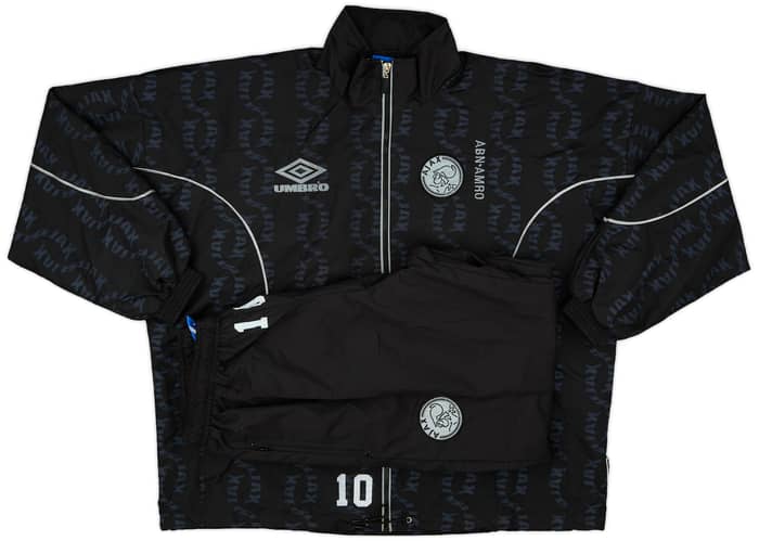 1998-99 Ajax Player Issued Umbro Tracksuit #10 (Litmanen)