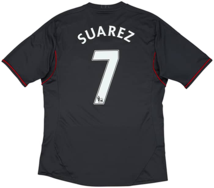2011-12 Liverpool Away Shirt Suarez #7 - 6/10 - (M)