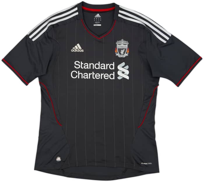 2011-12 Liverpool Away Shirt Suarez #7 - 6/10 - (M)