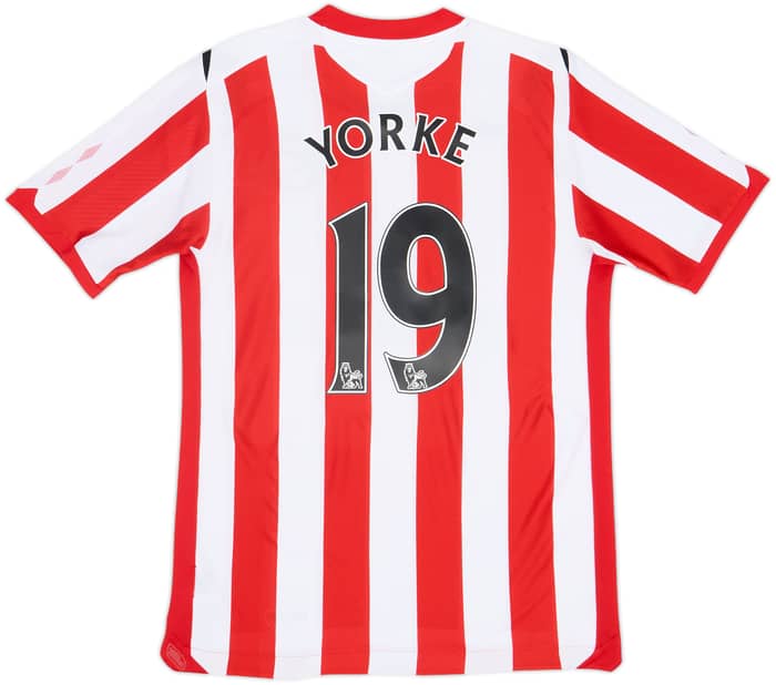 2008-09 Sunderland Home Shirt Yorke #19 - 6/10 - (L)