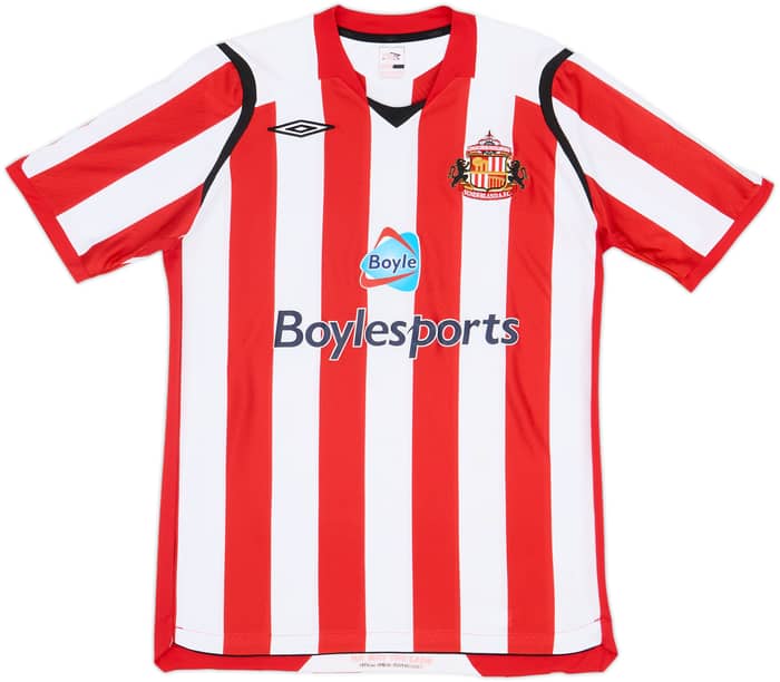 2008-09 Sunderland Home Shirt Yorke #19 - 6/10 - (L)