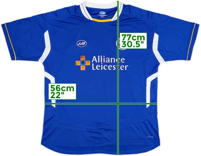 2005-06 Leicester Home Shirt - 5/10 - (L)