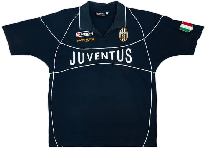 2001-02 Juventus Lotto Polo Shirt - 7/10 - (XXL)