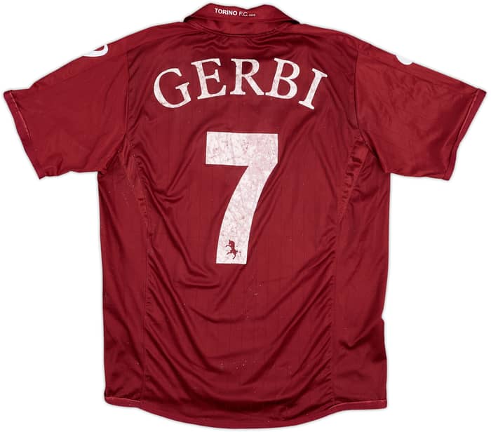 2006-07 Torino Home Shirt Gerbi #7 - 4/10 - (M)