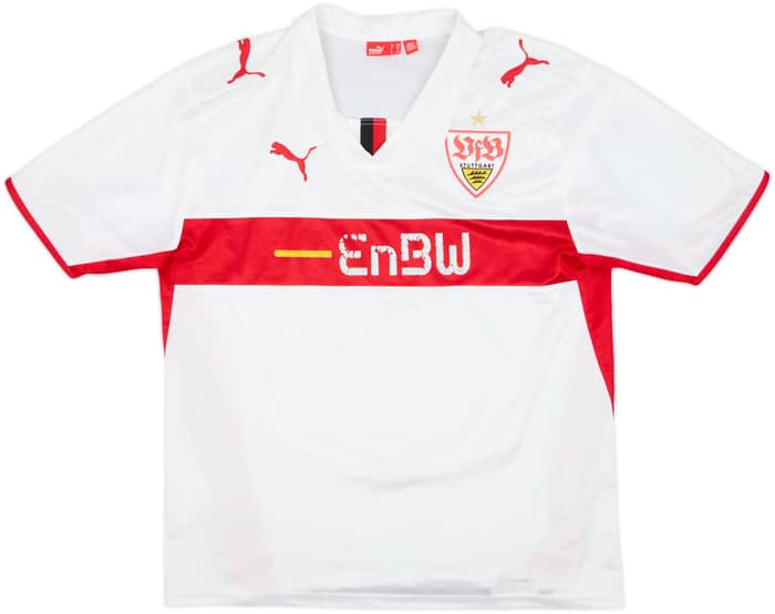 2008-09 Stuttgart Home Shirt - 5/10 - (XL.Boys)