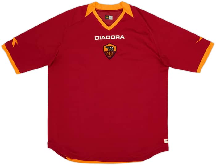 Camiseta de local del Roma 2006-07 Taddei #11 - 6/10 - (L)
