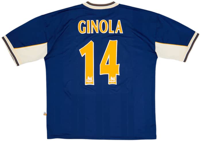 1997-98 Tottenham Away Shirt Ginola #14 - 8/10 - (XL)