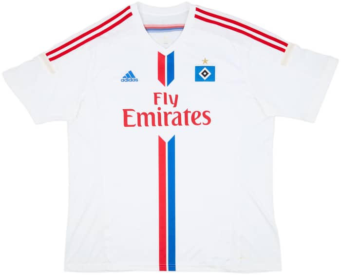 2014-15 Hamburg Home Shirt Van Der Vaart #23 - 8/10 - (XXL)
